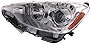 Evan Fischer Driver Side Headlight Compatible with 2012-2014 Toyota Prius C - TO2502214