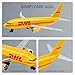 SimplyAir 1/400 DHL757Airplane Model Kits Plastic Airplane Model for Collection and Display