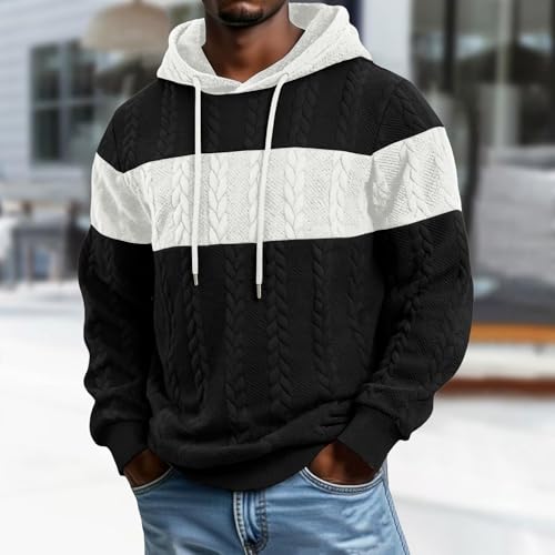 Abrigo manga larga hombre cómodo解决夏季早晚凉风的sudadera con capucha estilo informal L 2
