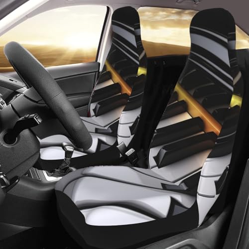 Housse de siège auto piano pour trajets quotidiens, protection étanche pour conducteur et passager