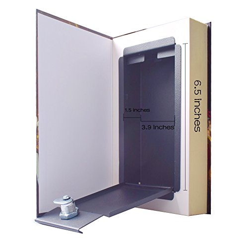 Real Paper Book Locking Book safe with Key Lock Secret Hidden Safe Anti-Theft Safe Secret Box- Pride and Prejudice - Thumbnail 4