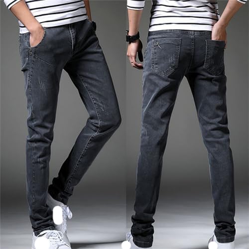 Men's Slim Fit Jeans Skinny Stretch Denim Pants Fit Comfy Fashion Pencil Pant3