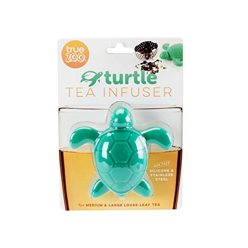 Turtle Tea Infuser Stainless Steel And Silicone Turtle Shaped Loose Leaf Tea Infuser By Truezoo #TOP3