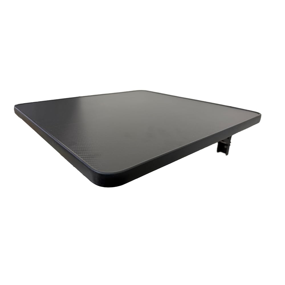 NORLYT Folding Campervan Table, 400mm x 400mm with Folding Brackets, Worktop Extension