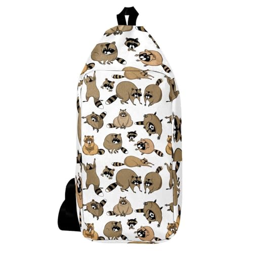 Sac à dos à bandoulière raton laveur pour soulager votre dos au quotidien