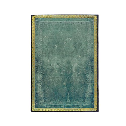 Pacific Blue Midi Unlined Softcover Journal, 176pg, 100GSM by Paperblanks (Old Leather Collection) image 4