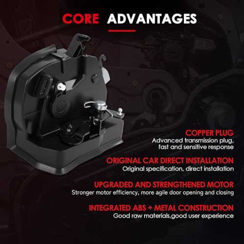 Image of CCIYU Door Lock Actuator Front Right Passenger Side for BMW X5 00-06