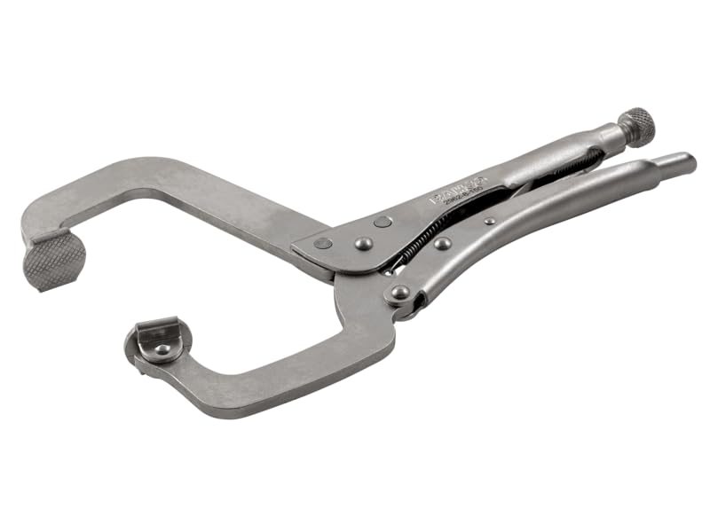 Serre-joint en C à crémaillère de 150 à 230 mm pour serrage ajustable
