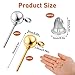 120 PCS Earring Posts for Jewelry Making, Ball Studs with Loop, Round Ball Earring Posts Balls Post with 200PCS Clear EarringBacks for DIY Jewelry Making (Silver, Gold)