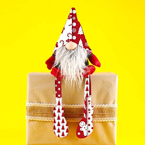 10 Pezzi Tessuto a Tema Natalizio, 50 x 50 cm