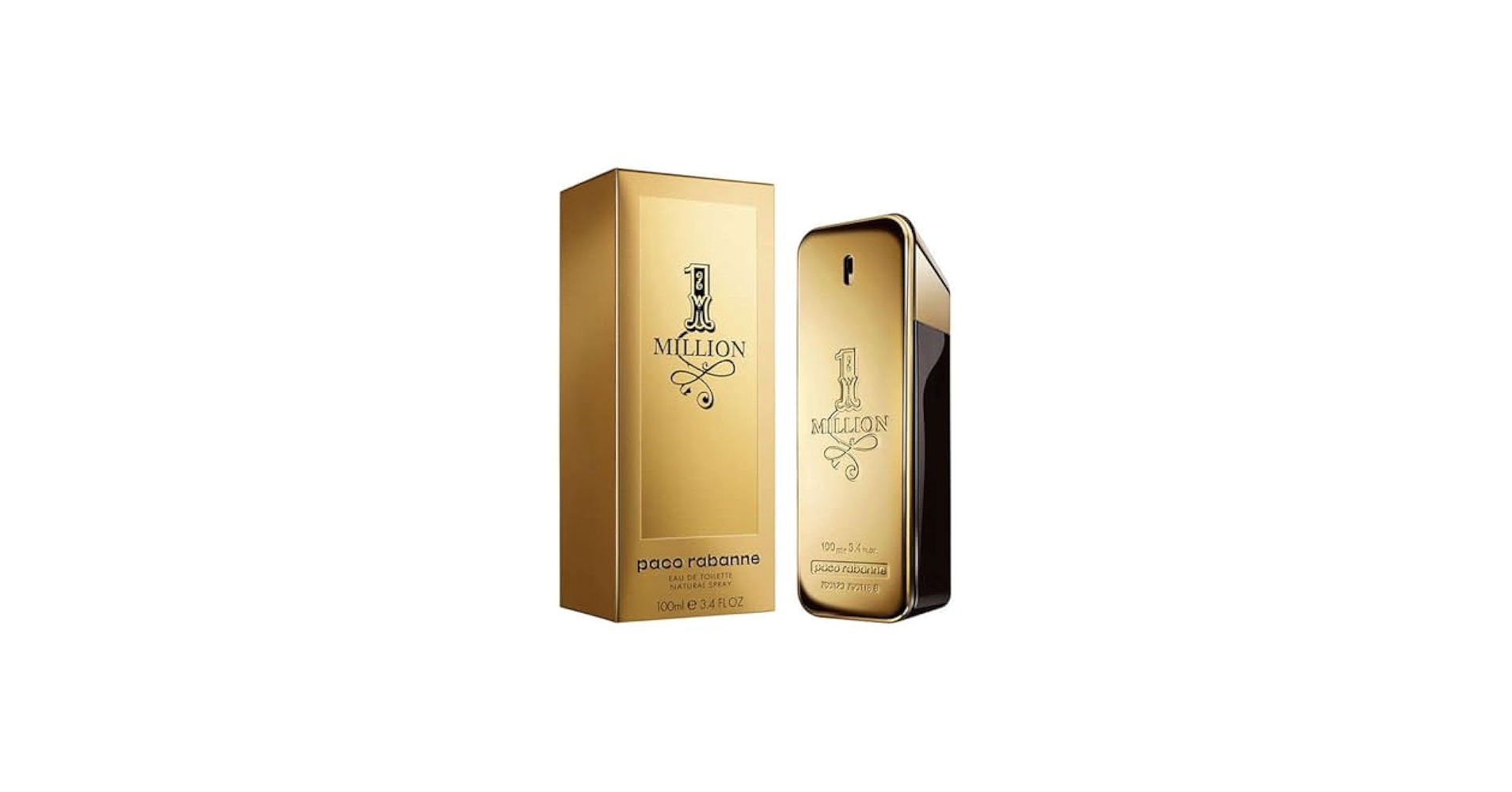 Amazon.com : Paco Rabanne 1 Million Eau de Toilette for Men