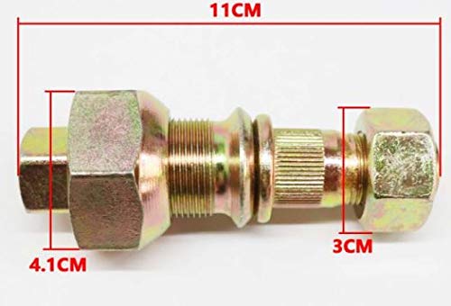 Wheel Stud Rear Axle Left & Right 2 Pcs Compatible with Isuzu Nkr
