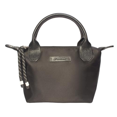 Image of Designer Mini Tote Bag for Women - Lightweight Crossbody Purse with Adjustable Dual Straps (2-Way Carry)