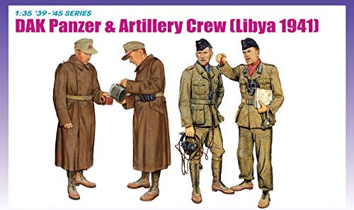 Amazon.com: Dragon Models 1/35 DAK Panzer and Artillery Crew