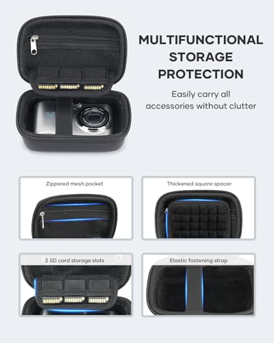 Kit funda cámara para KODAK PIXPRO FZ55 negro miniatura 3