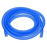 YELARXI Fuel Line Hose Tube, Petrol Fuel Gas Line Pipe Hose Tubing, 1/4" ID 6.6 ft Fit for Small Engine String Trimmer Chainsaw Blower Lawn Mower and Other Power Tools (Blue)