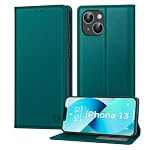 Kirnntca – Kirnntca Handyhülle für iPhone 13 Hülle, Kartenfach Premium 