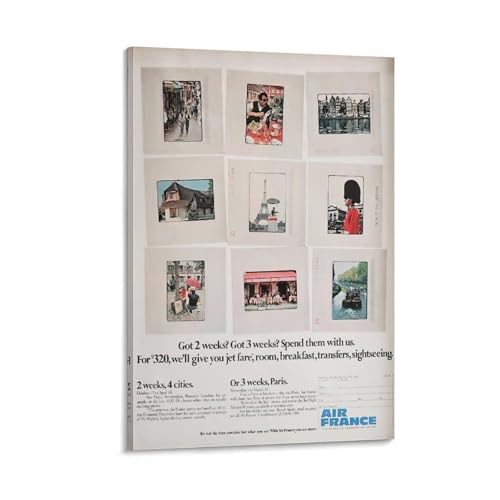 G[tX 1960N AJG re[WL |X^[  |X^[ LoX EH[A[g 摜 G  |p ǂ̊G  \t@̔wiG08x12inch(20x30cm)