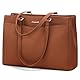 LOVEVOOK Laptoptasche Handtasche Damen 15,6 Zoll, Leicht Aktentasche Arbeitstasche Groß, Elegant Laptop Bag Business Shopper Tasche Lehrertasche Schultertasche Women für Uni Schule Büro