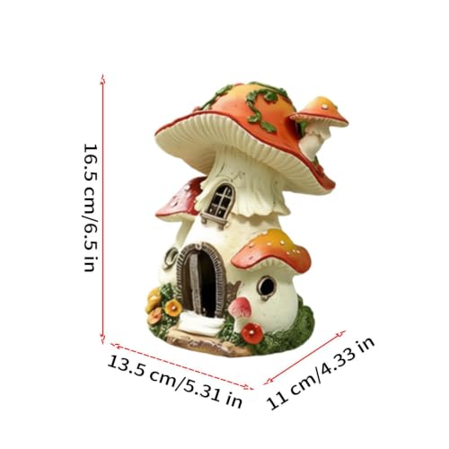 Lampe figurine en résine haut de gamme résistante aux intempéries pour une cour élégante
