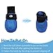 Hipaw Breathable Dog Shoes for Medium Large Dogs,Comfortable Dog Boots with Non-Slip Soles,Paw Protectors for Cold or Hot Pavement,Dog Booties for Hardwood Floors Daily Walking