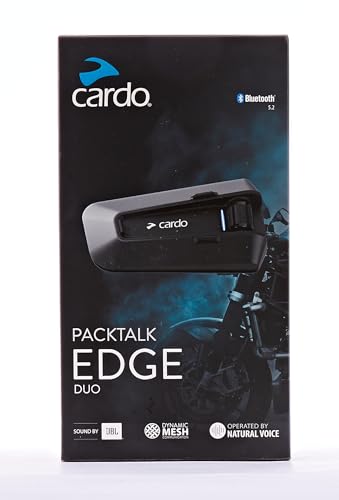 Cardo PT200101 Packtalk Edge Motorcycle Bluetooth Communication System Headset Intercom thumb #11
