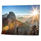 WHFEOIV9RE DIY Paint by Numbers Sun Rising Canvas Painting Set with Acrylic Pigment Paintbrush for Adults Kids Beginners Artwork Gift 16' x 20'