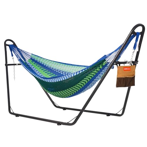 Lazy Daze Mayan Hammock with Heavy Duty Steel Stand by Lazy Daze Hammocks - Used condition - US$141.87
