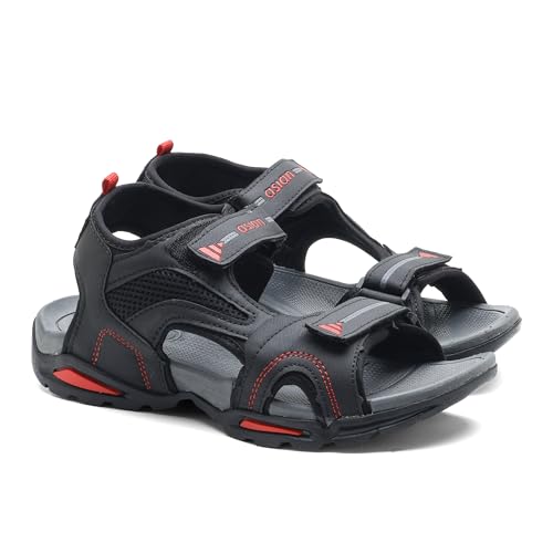 Image of ASIAN Vistara-47 Men's Sandals with Adjustable Straps, Cushioned Footbed & Anti-Skid Sole | Stylish Outdoor Sandals | Lightweight, Ideal for Travel & Beach