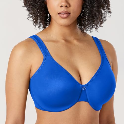 Image of CALVENA Women's Full Coverage Minimizer Bra | Plus Size, Underwire Support, Seamless Smooth Cups, U-Back