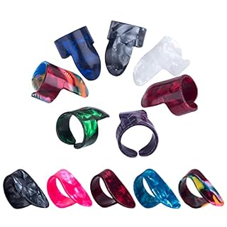 WJIAEER 12 PCS mediator guitare plectre guitare guitare pouce médiators pour guitare mediator pouce guitare pouce… - Les Beatles, Paul McCartney, John Lennon, RIngo Starr, George Harrison