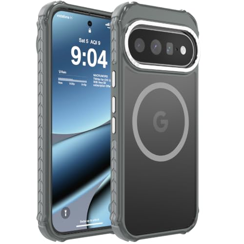 DEERLAMN Magnetic Case for Pixel 11 Pro XL/Pixel 10 Pro XL, Matte Gray - image 1