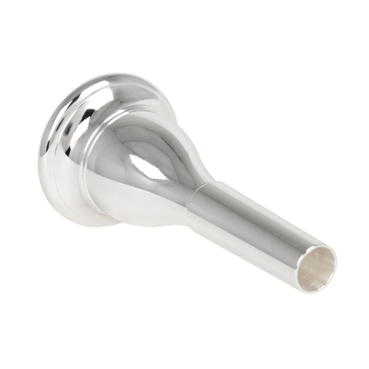 GOOHOCHY 1Pc Delicate Tuba Mouthpiece Replacement Tuba Accessory Cnc Plated Design Durable Musical Instrument Part present for Music Lovers