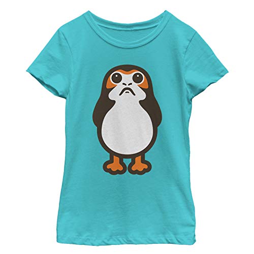 Fifth Sun Star Wars: The Last Jedi Big PORG Girls Short Sleeve Tee Shirt