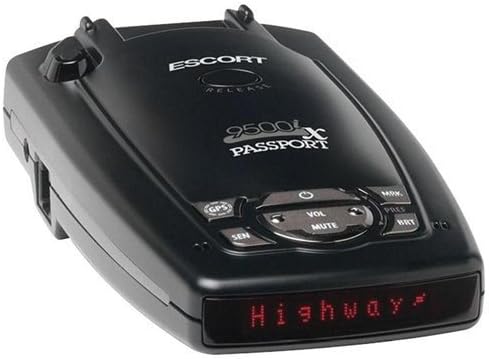 Escort Passport 9500iX - Long Range, Fewer False Alerts, National Coverage, GPS Capable, Ticket Protection