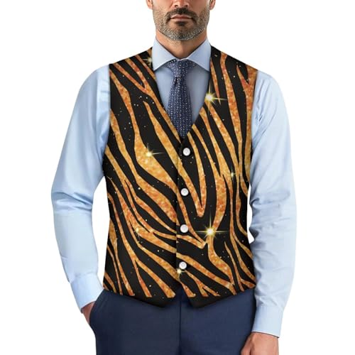 Men's Slim Fit Suit V-Neck Vest Casual Formal Business Breasted Waistcoat for Suits Tuxedo Party Size S-4XL