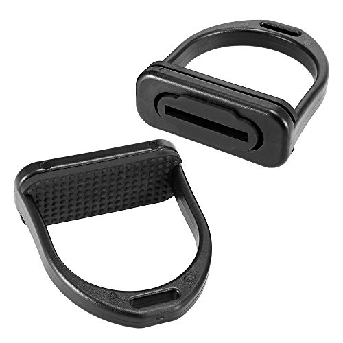 LIANGYAN 2 PCS Cavalo Equitação Estribos Sela Cavalo de Plástico Anti-skid Cavalo Pedal Super Leve E