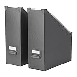 Ikea Fjalla revistero archivador gris oscuro 2 unidades