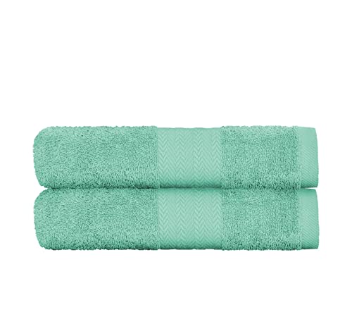 Victorio Lucchino Juego De Toallas 100 Algodón - 2 Toallas Baño Ducha 70x140cm - Color Aqua Victorio Lucchino Juego De Toallas 100 Algodón - 2 Toallas Baño Ducha 70x140cm - Color Aqua