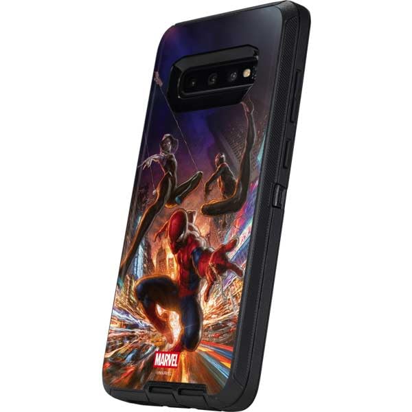 Skinit Decal Phone Skin Compatible with LG G6 - Officially Licensed Marvel Spiderman Crawling Spiderman Design