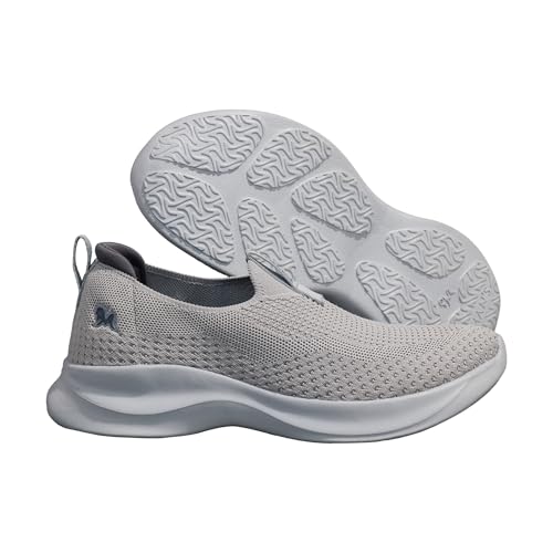 Image of Neeman's Ease Flow Slip Ons for Men | Breathable Knit Casual Shoes Recycled Bottles | Lightweight Cushioned Slip-On Shoes with Lycra Lining & EVA Sole