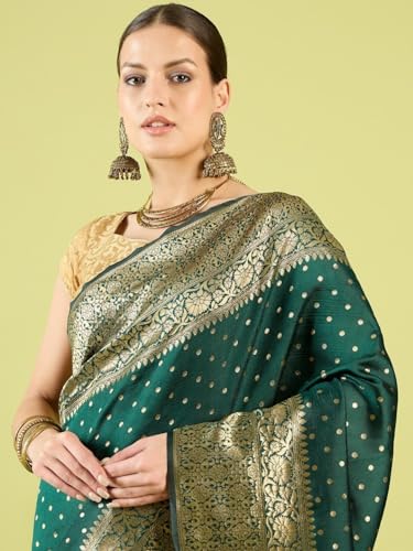 Image of Avantika Fashion Women's Kanjivaram Soft Silk Banarasi Sarees With Blouse Piece