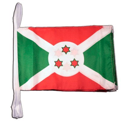 Guirlande Burundi Digni Géant 8,9 m grand format pour pavoisement événementiel