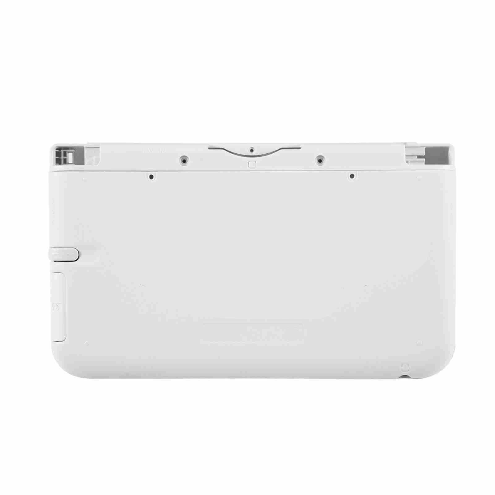 Boîtier de Remplacement pour 3Ds LL pour 3Dsll Boîtier Abs Boîtier Complet Housse Coque Pièces de Réparation Cfor OMPlete Kit de Remplacement pour 3Ds XL Blanc (Blanc)