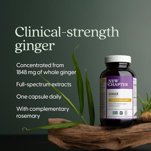 New Chapter Supercritical Ginger Force Supplement, 60 Count - image 3