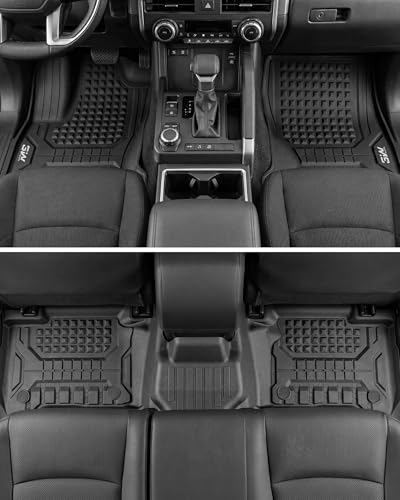 Image of 3W Floor Mats for Toyota 4Runner 2025-2027 Hybrid Only