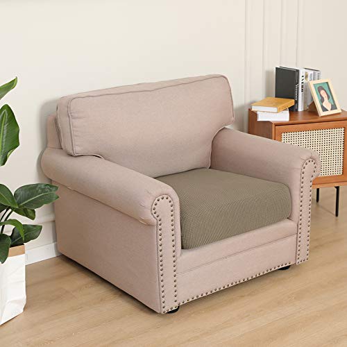 Image of Easy-Going Stretch 1 Piece Chair Couch Cushion Cover for Sofa
