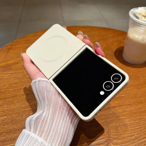 Étui Samsung Galaxy Z Flip4 magnétique en silicone souple de qualité supérieure