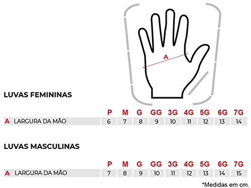 Luvas Texx New Strike Preta
