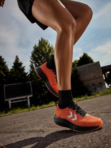 Image of hummel NOVARE Lace Up Sports Shoes for Men with Lightweight Hyper Burst TPR Sole Comfortable Breathable and Slip Resistant Ideal for Running Walking Gym Trekking Hiking